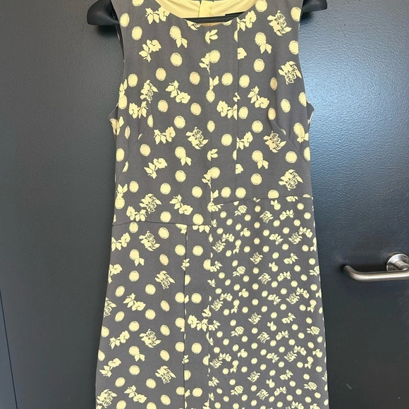 Next dress  size 8 (12 uk) excellent condition beautiful lined shift dress thick - Picture 2 of 16